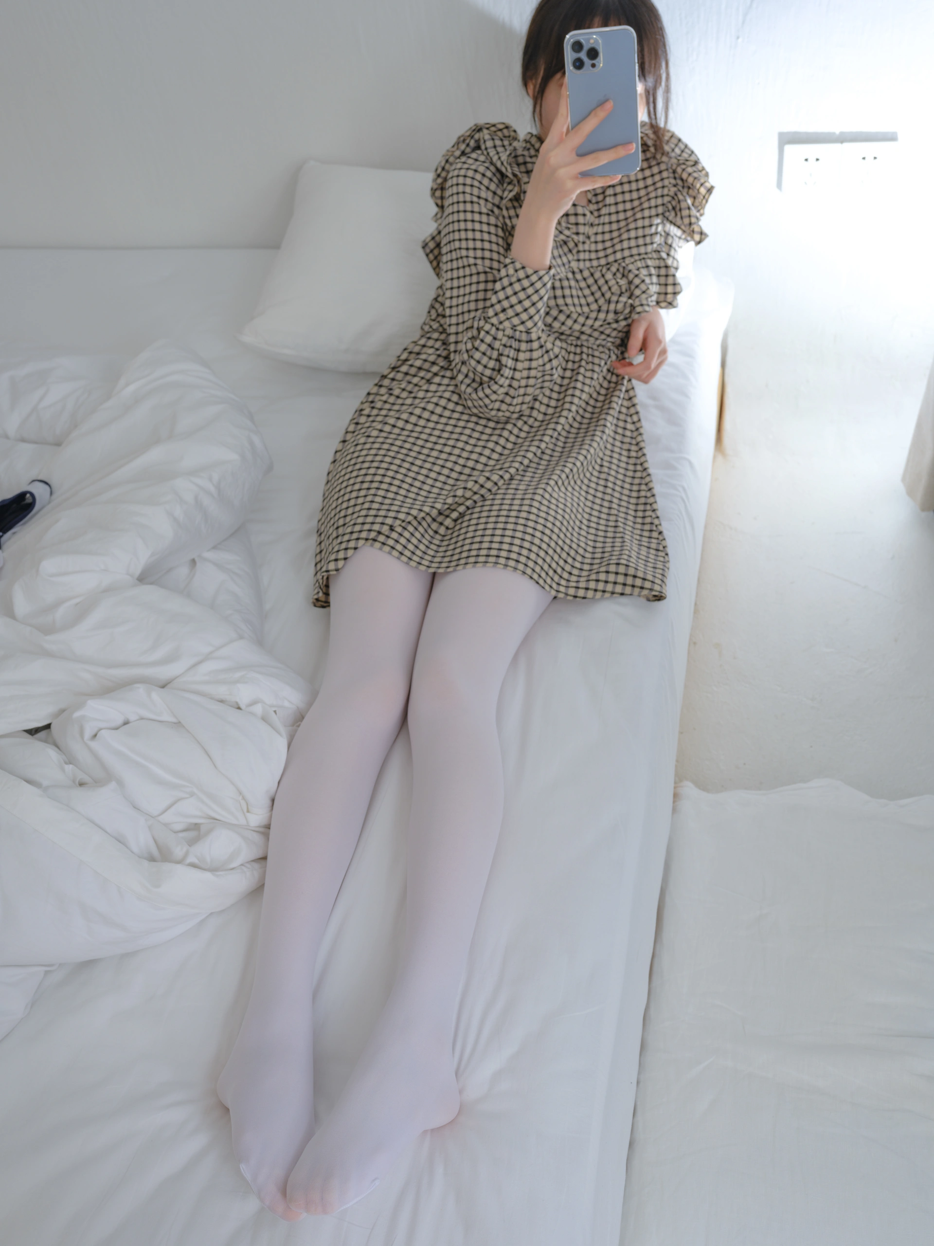 森萝财团写真 – aika 白丝 80D插图2